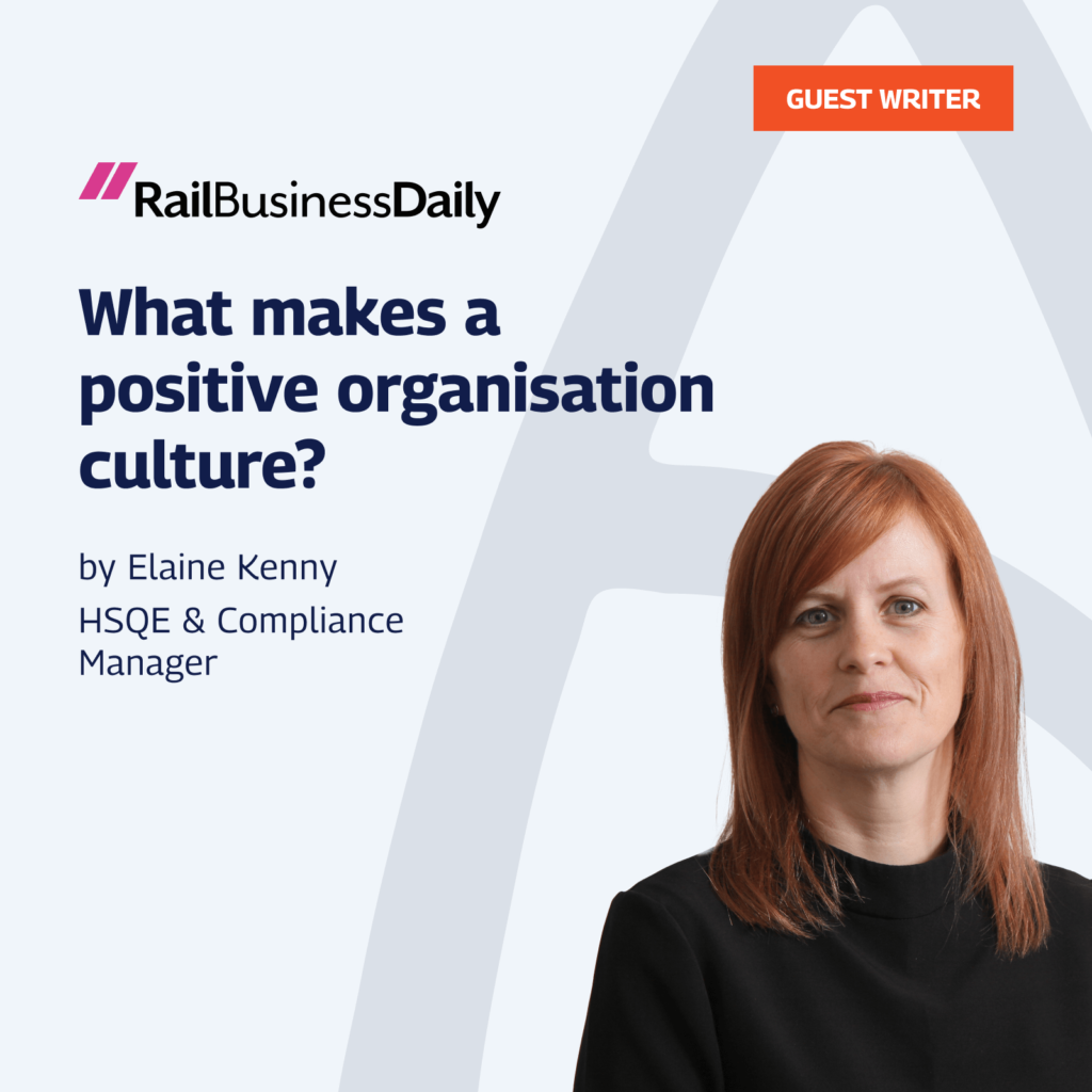 Elaine Kenny - What makes a positive organisation culture?